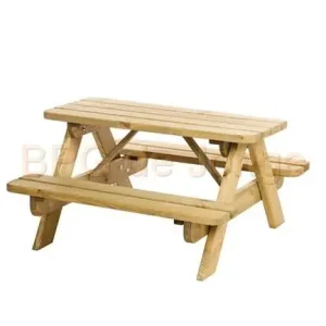 Woodvision Hillhout junior picknicktafel Bj?rn, bladmaat 90x38,5 cm