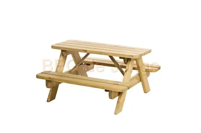 Woodvision Hillhout junior picknicktafel Bj?rn, bladmaat 90x38,5 cm