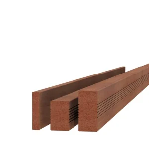 Hardhouten regel 4-zijdig geschaafd 4,5x9,5x400 cm