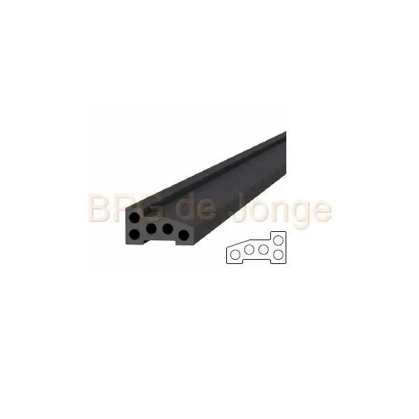 Composiet fundamentbalk 4,0 x 7,5 x 300 cm.