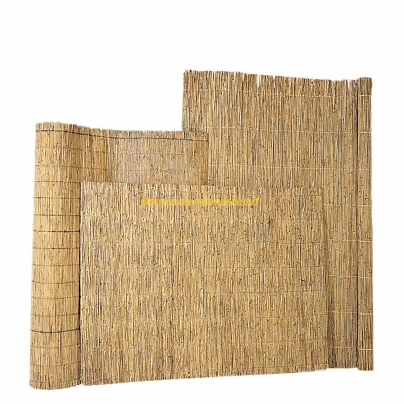 Woodvision Rietplaat 2 cm dik met staaldraad gevlochten 200x200 cm