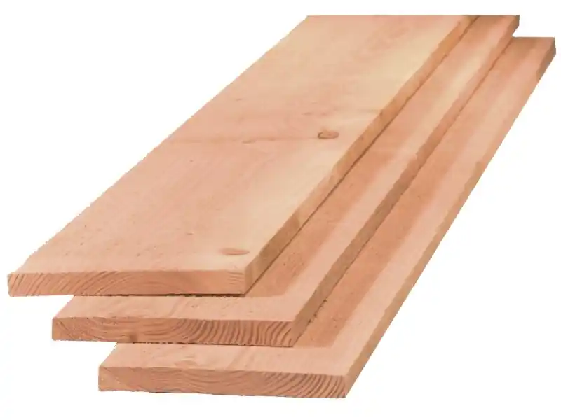 Douglas fijnbezaagde plank vers 2.2x20x500 cm blank