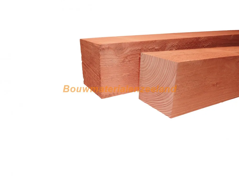Woodvision Douglas fijnbezaagde paal 20x20x300 cm, onbehandeld