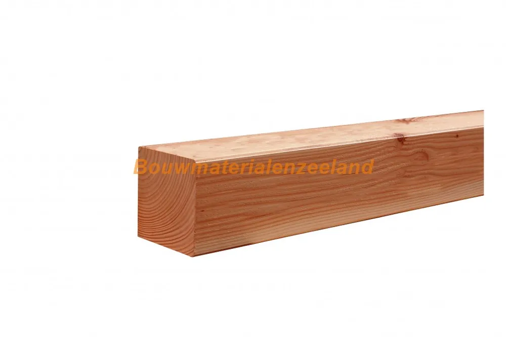 Douglas geschaafde paal 14x14x500 cm, onbehandeld.