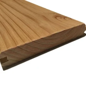 Woodvision Douglas geschaafd blokhutprofiel 2,8x19,5x300 cm, groen ge?mpregneerd