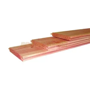 Douglas geschaafd dakbeschot 1,8x14,5x400 cm, onbehandeld