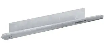Onderplaat wit/grijs voor betonpaal 3,5x184x25 cm hoog