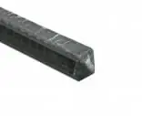 Hoekpaal diamantkop antraciet 10x10x310 cm voor 2 platen 26 cm