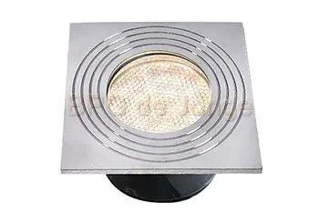 LightPro type Onyx 60 R4 154D LED 1W 41x75x75 mm RVS warm wit incl. kabel 1 m