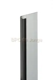 Eternit aansluitprofiel sidings C50 Zwart lang 300 cm