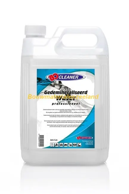 Gedemineraliseerd water 5L