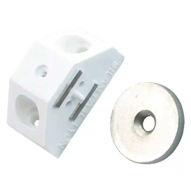 Starx magneetslot hoek, trekkracht 4 kg 30 mm wit