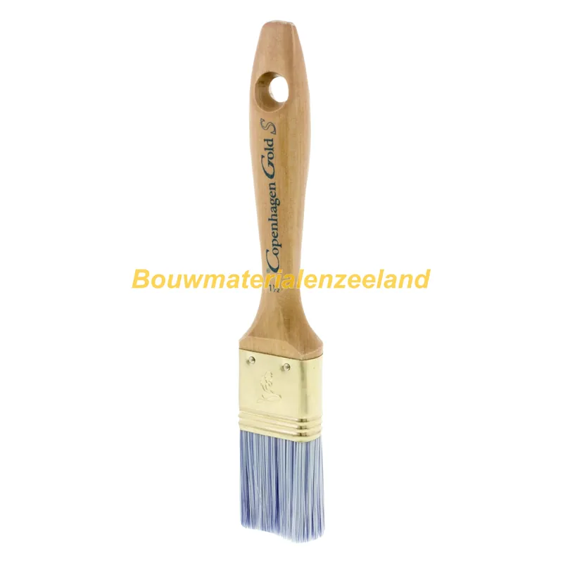 Copenhagen Gold S platte kwast acryl synthetisch haar, 1,5