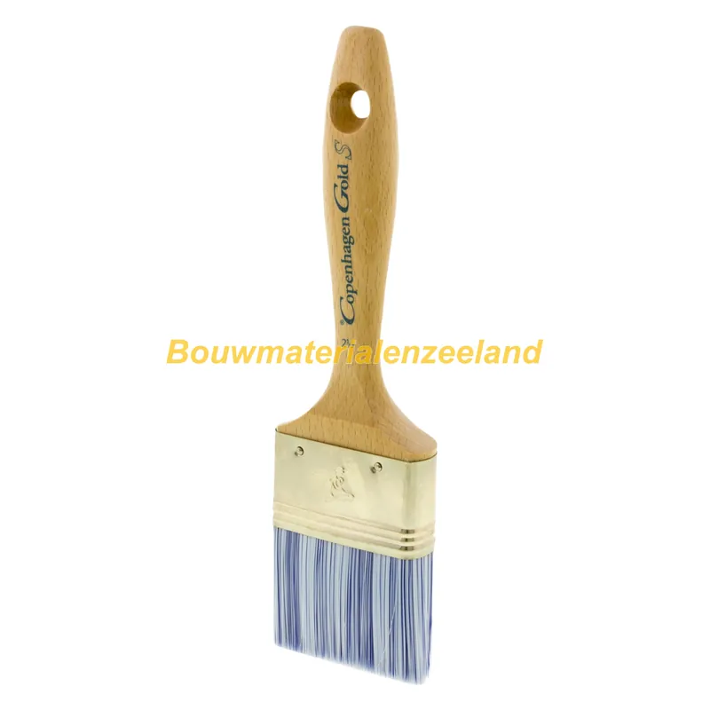 Copenhagen Gold S platte kwast acryl synthetisch haar, 2,5