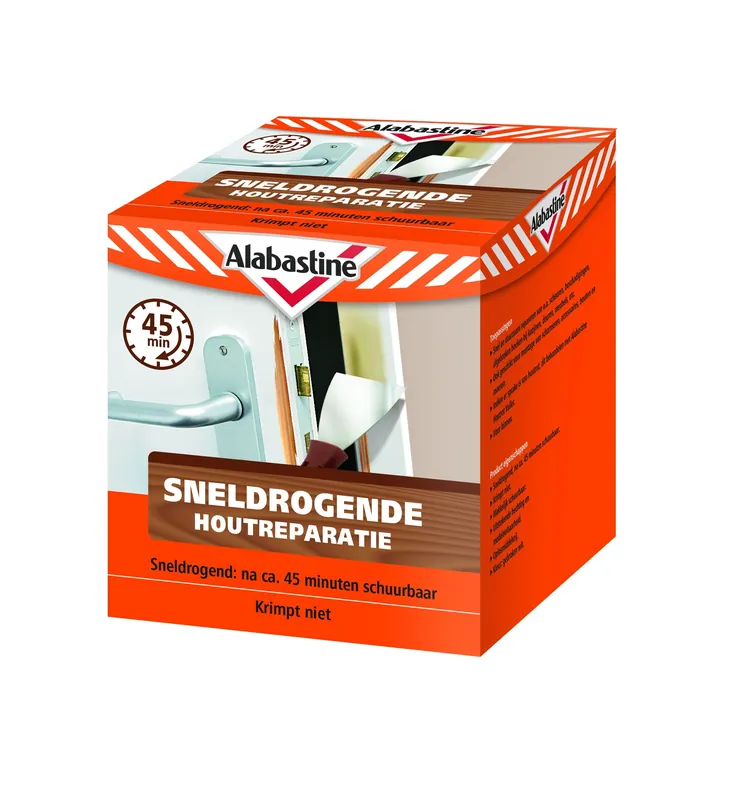 500 Ml Alab.Houtreparatie Sneldrogend 2K