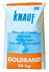 Knauf Goldband - Gipspleister zak 25 kg