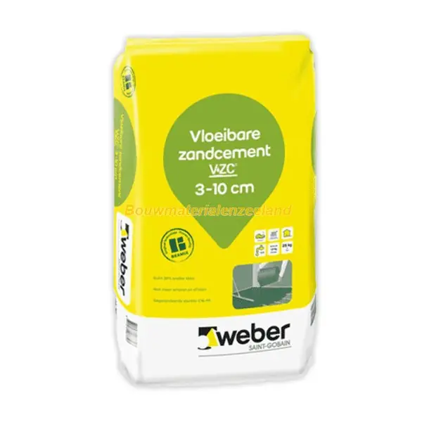 Weber Floor vloeibare zandcement, 25kg