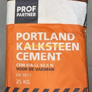Profpartner Portlandkalksteen cement CEM II/A-LL 42,5 N zak 25 kg