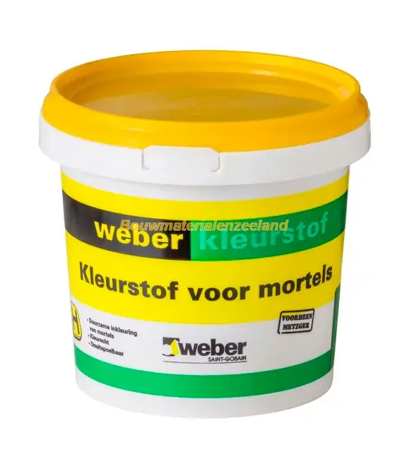 Weber kleurstof geel emmer 0,5 kg