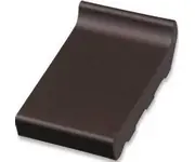 Raamdorpel vergl zwart 10.5x21.5x2