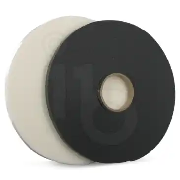 Glasband PE met folie wit 9x3 mm rol 10 m1 2 rol/set