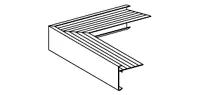 Roval daktrimbuitenhoek 90gr.45x45mm