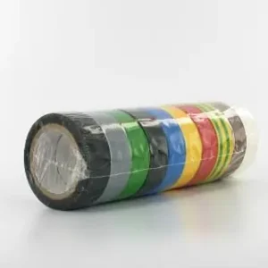 Isolatietape AT-7 Rainbow Set (S) 10 kleuren 15 mm x 130 mu rol 10 m1 set 10 rol doos 8 set