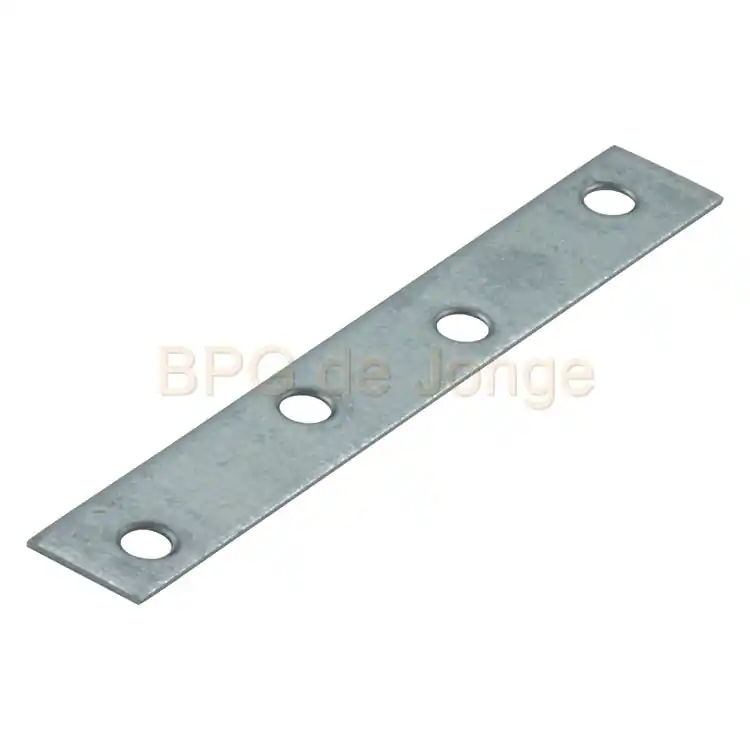 Verbindingsplaat verzinkt 80 mm bundel 4 st
