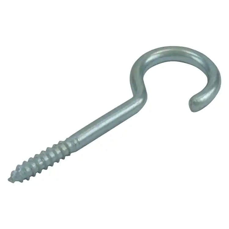 Sx schroefhaak verzinkt 50 mm blister 8 st