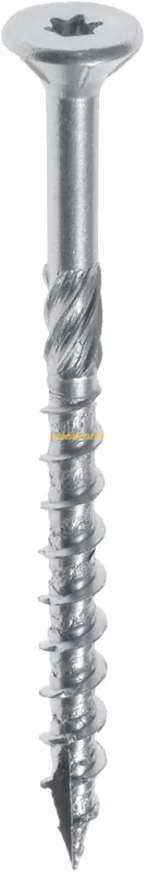 Woodies Ult. spaanplaatschroef 5.0x100 verz. kop zelfb. pt tx-25 deeldr rvs ds 200 st