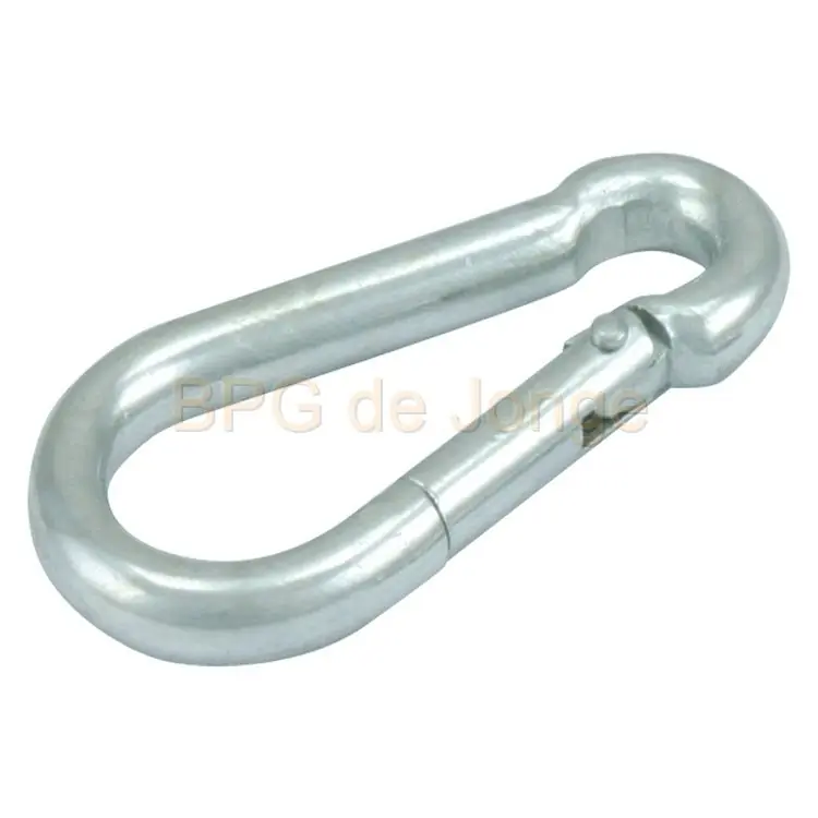 Karabijnhaak verzinkt 60x6 mm