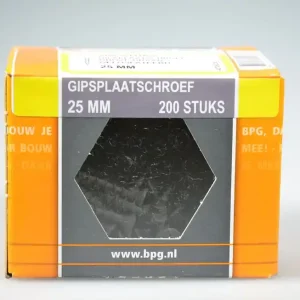 gipsplaatschroef 3.9x25 trompetkop scherpe pt grove dr gefos ds 200 st