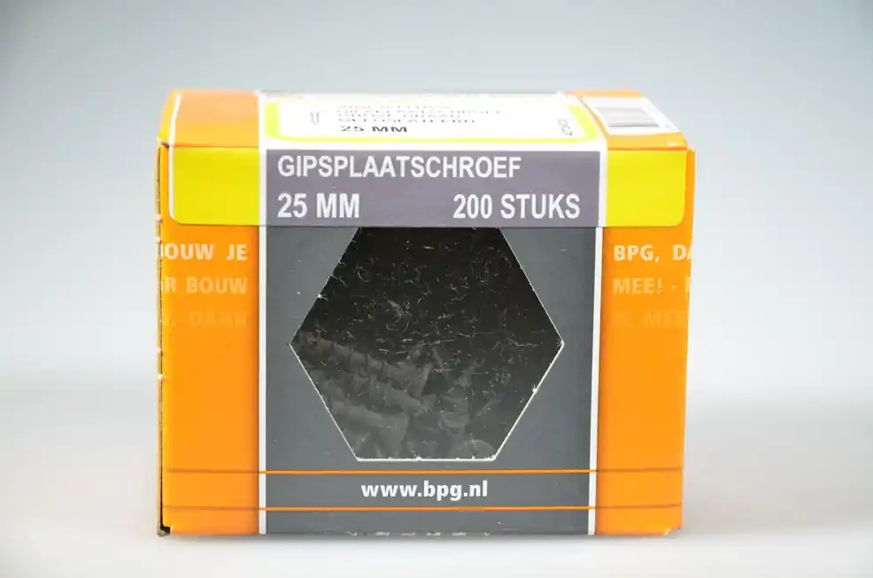 gipsplaatschroef 3.9x25 trompetkop scherpe pt grove dr gefos ds 200 st