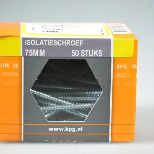 isolatieschroef 4.2x75 trompetkop deeldr verz ds 50 st