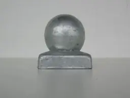 Paalafdekkap 71x71mm kogel tv