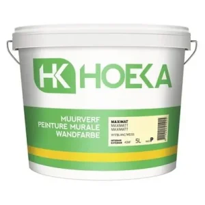Hoeka Maximat P binnen/buiten wit emmer 5 ltr