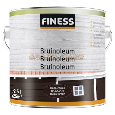 Finess bruinoleum donkerbruin bublik 2,5 ltr