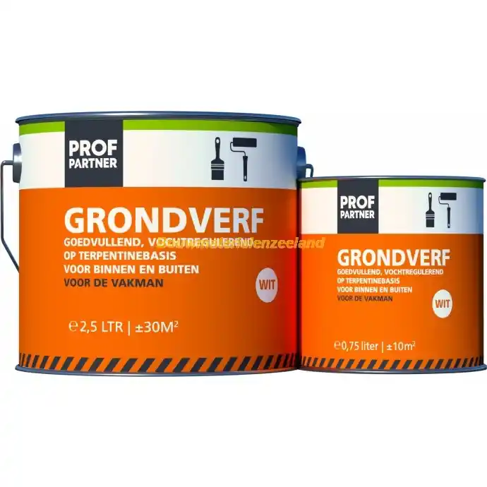 ProfP. Grondverf wit 2,5 ltr