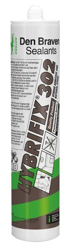Zwaluw Hybrifix 302 Adh. & Nat.st. koker 290 ml grijs