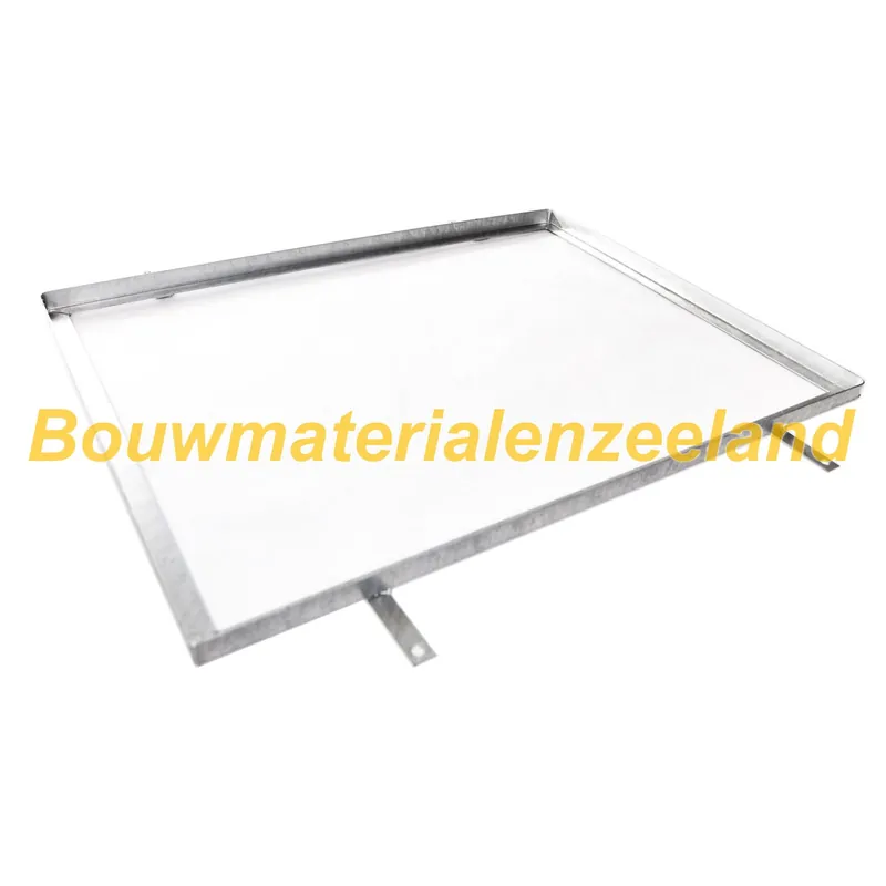 Matomranding, verzinkt hoekstaal met ankers (25x25x2) 710x510 mm
