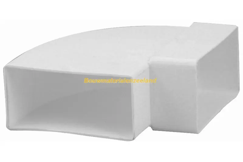 Hoekstuk 110x54mm horizontaal 90gr.