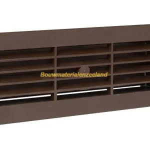 Lammellenrooster 204x60mm bruin