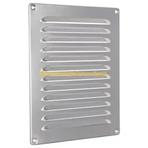 Aluminium schoepenrooster 200x250mm