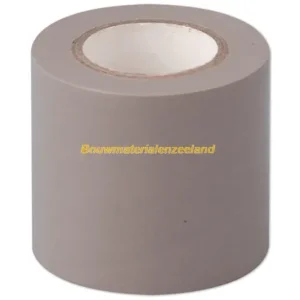 Tape 50mm, 10 meter grijs PVC