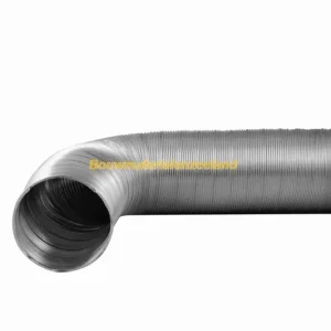 Aluminium flexibele slang 100mm 1,5m Compact