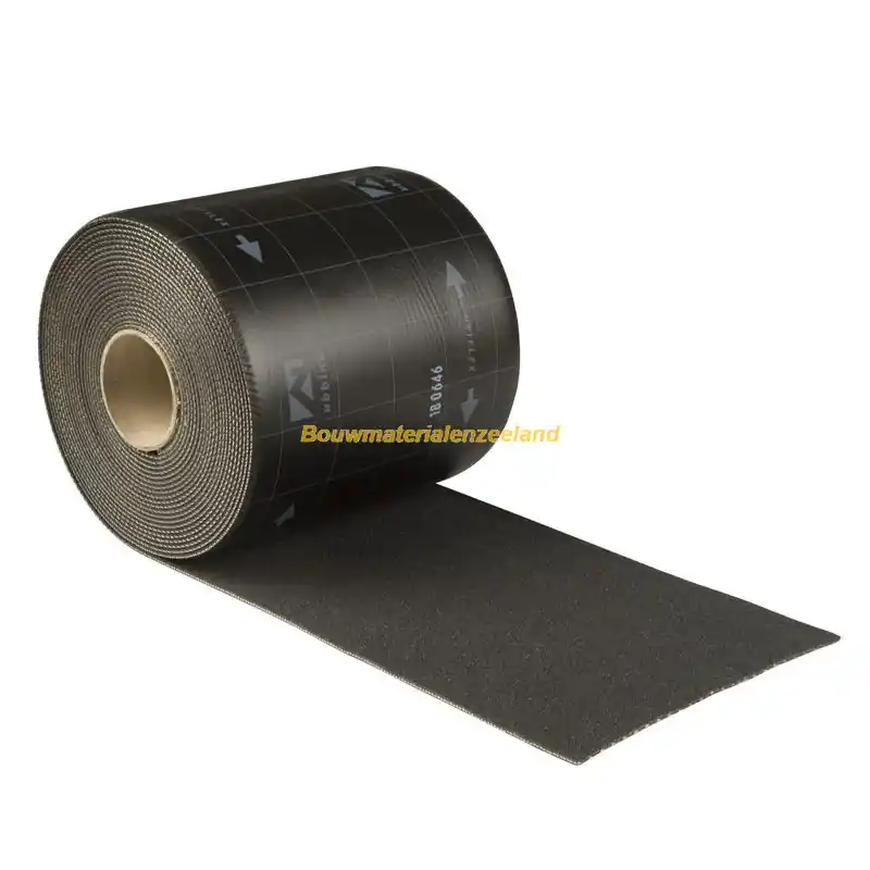 Ubiflex loodvervanger standaard zwart B= 150 mm rol 12 m1