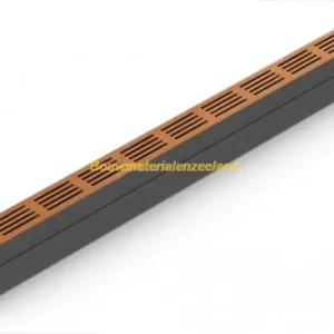ACO SlimLine gootsysteem B=61mm L=1000mm H=100mm Incl. Corten designrooster