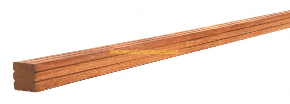 HH paal V groef 65x65 mm gepunt 250 cm lang