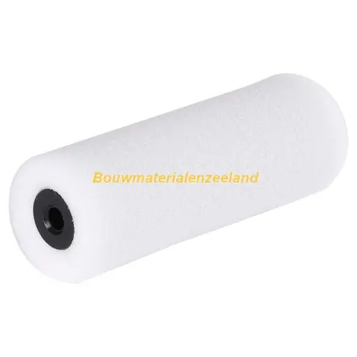 Schuim fijn Aflakroller, 10 cm, Recht, (10 stuks)