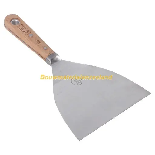Copenhagen Pro Plamuurmes Engels model, 125 mm, houten handvat